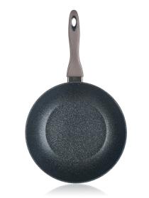 Banquet Pánev WOK 28x7,8cm/3mm nepřiln.povrch METALLIC PLATINUM