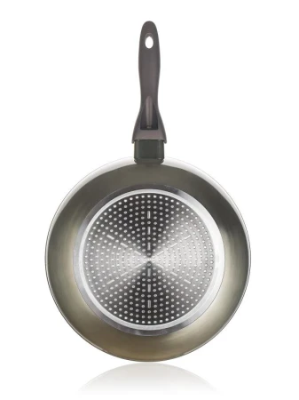Banquet Pánev WOK 28x7,8cm/3mm nepřiln.povrch METALLIC PLATINUM