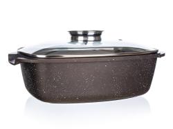 BANQUET Pekáč 39,5x22x11cm nepřiln.povrch PREMIUM Dark Brown s aroma knobem