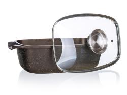 BANQUET Pekáč 39,5x22x11cm nepřiln.povrch PREMIUM Dark Brown s aroma knobem