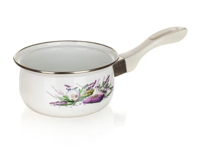 Banquet Rendlík LAVENDER 14cm 0,65l s poklicí, dlouhá rukojeť
