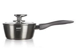 BANQUET Sada nádobí METALLIC PLATINUM 11díl. nepřiln. povrch