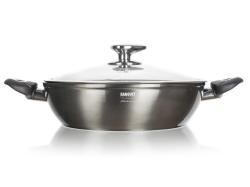 BANQUET Sada nádobí METALLIC PLATINUM 11díl. nepřiln. povrch