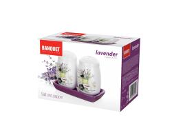 BANQUET Slánka a pepřenka LAVENDER keramika