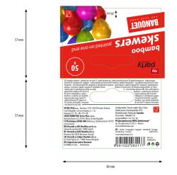 Banquet Špejle bambus 20cm (50ks)