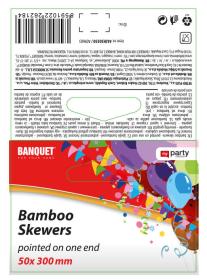 Banquet Špejle bambus 30cm (50ks)