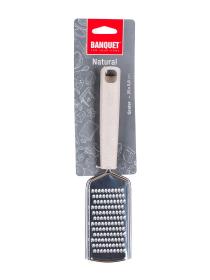 Struhadlo 24,5x5,7cm NATURAL nerez/PP