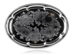 BANQUET Tác AKCENT 40,5x29cm ovál Cr BANQUET Tác AKCENT 40,5x29cm ovál Cr