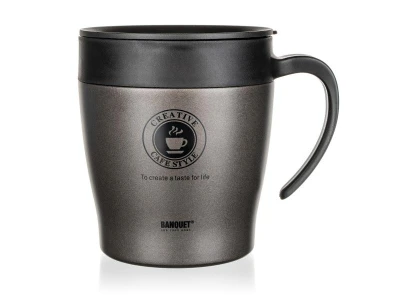 BANQUET Termohrnek 330ml TAZZA nerez/PH ANTR BANQUET Termohrnek 330ml TAZZA nerez/PH ANTR