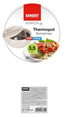 Banquet Termomísa AVANZA 3,5l BÉŽ
