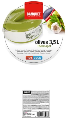 Banquet Termomísa OLIVES 3,5l