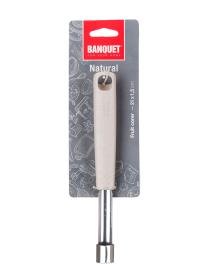 BANQUET Vykrajovač jádřinců trubička NATURAL nerez, rukojeť PH