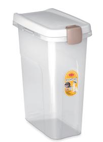 Barel Stefanplast s víkem průhledný 25 l / 12 kg Barel Stefanplast s víkem průhledný 25 l / 12 kg