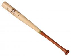 Baseball pálka dřevěná 2 barvy Baseball pálka dřevěná 2 barvy