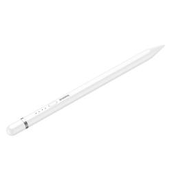Baseus Aktivní stylus Smooth Writing Series s bezdrátovým nabíjením, USB-C (bílý)