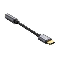 Baseus Audio adaptér L54 USB-C mini jack 3,5 mm - černo-šedý (VÝPRODEJ)