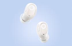 Baseus Bezdrátová sluchátka Bowie WM02 TWS, Bluetooth 5.3 (bílá)