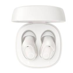 Baseus Bezdrátová sluchátka Bowie WM02 TWS, Bluetooth 5.3 (bílá)