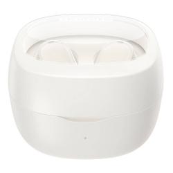 Baseus Bezdrátová sluchátka Bowie WM02 TWS, Bluetooth 5.3 (bílá) OS