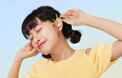 Baseus Bezdrátová sluchátka Bowie WM02 TWS, Bluetooth 5.3 (bílá) OS