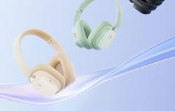 Baseus Bezdrátová sluchátka s potlačením hluku Bowie H1i (bílá)