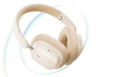 Baseus Bezdrátová sluchátka s potlačením hluku Bowie H1i (bílá)