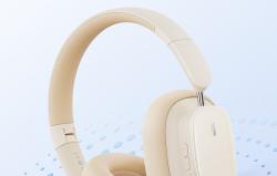 Baseus Bezdrátová sluchátka s potlačením hluku Bowie H1i (bílá)