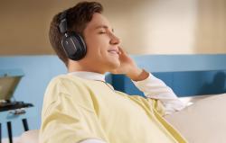 Baseus Bezdrátová sluchátka s potlačením hluku Bowie H1i (černá)