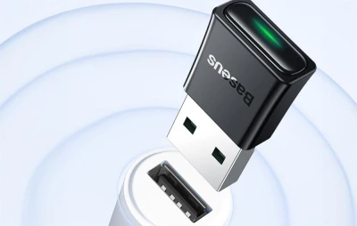 Baseus BA07 černý USB Bluetooth adaptér