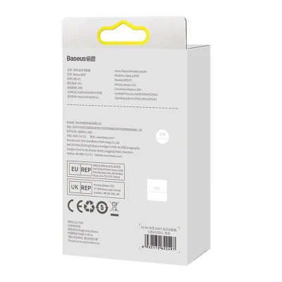 Baseus BA07 černý USB Bluetooth adaptér