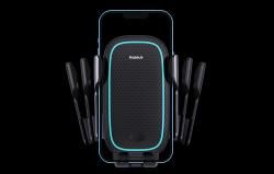 Baseus Bezdrátový nabíjecí držák do auta MilkyWay Pro 15W (černý)