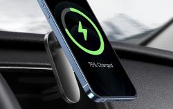 Baseus Big Energy držák do auta s bezdrátovou nabíječkou 15 W pro Iphone 12 / Iphone 13 (černý)