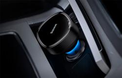 Baseus Enjoyment nabíječka do auta s kabelem USB-C, 33 W (černá)