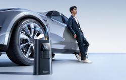 Baseus Čerpadlo PrimeTrip VA1 2 v 1 se svítilnou černé