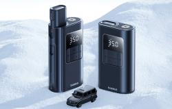 Baseus Čerpadlo PrimeTrip VA1 2 v 1 se svítilnou černé