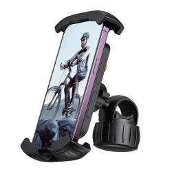 Baseus Nosič na kolo QuickGo pro telefony (černý)
