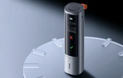 Baseus Elektronický alkohol tester SafeJourney Pro (šedý)