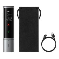 Baseus Elektronický alkohol tester SafeJourney Pro (šedý)