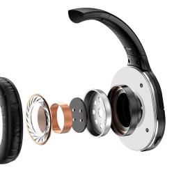 Baseus Encok Bezdrátová sluchátka D02 Pro (černá)