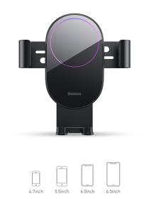 Baseus držák do auta pro telefon Tank s přísavkou - černý