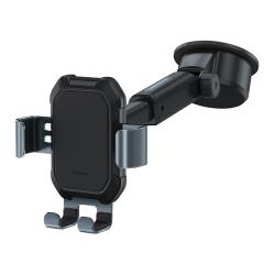 Baseus Gravity car mount for Tank phone with suction cup (black)