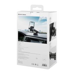 Baseus Gravity car mount for Tank phone with suction cup (black)