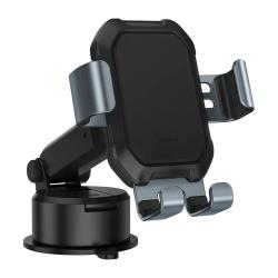 Baseus Gravity car mount for Tank phone with suction cup (black)