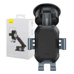 Baseus Gravity car mount for Tank phone with suction cup (black)