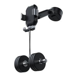 Baseus Gravity car mount for Tank phone with suction cup (black)