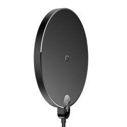 Baseus Indukční bezdrátová nabíječka Digital LED 15W (černá)