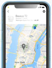 Baseus Inteligentní mini lokátor BluetoothT2 rope White