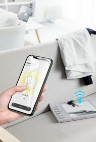 Baseus Inteligentní mini lokátor BluetoothT2 rope White