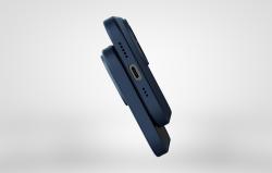 Baseus Liquid Silica Magnetic Case a sada tvrzeného skla pro iPhone 14 Plus (modrá)