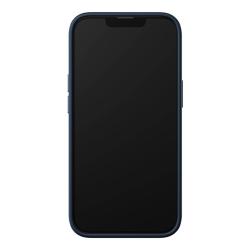 Baseus Liquid Silica Magnetic Case a sada tvrzeného skla pro iPhone 14 Plus (modrá)